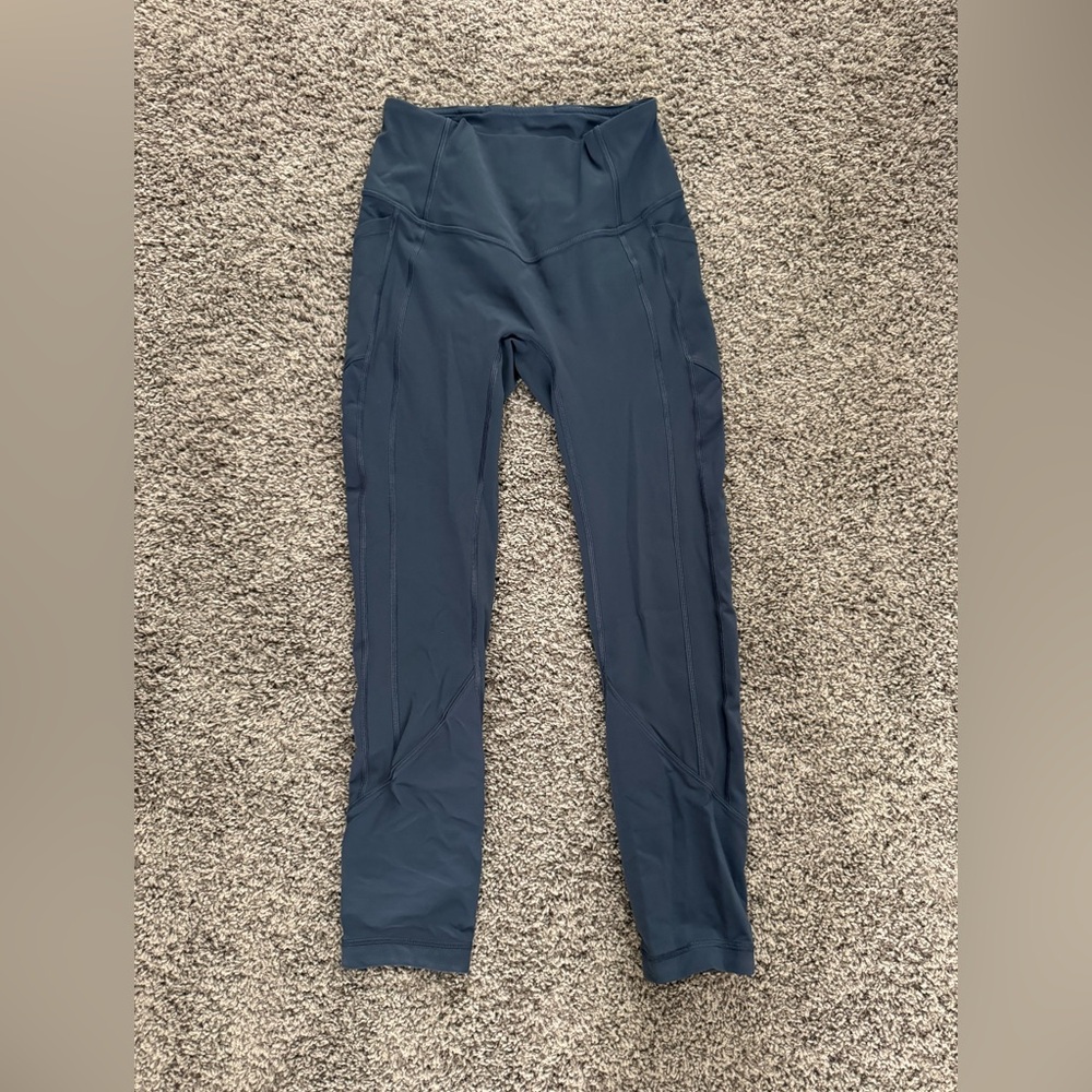 Lululemon All the Right Places 23” leggings high rise crop size 4